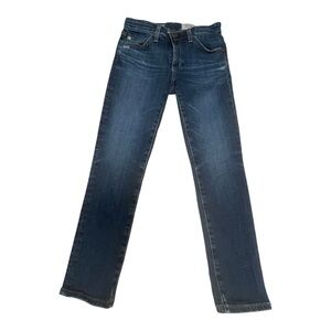 AG Prima Crop Dark Wash Skinny Jeans Women’s 26 – Stretch Premium Denim